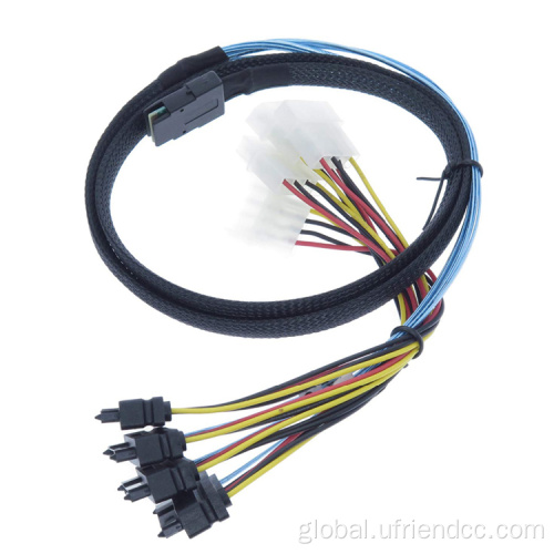 Power Cable Server Sata/Sas Red Flat Cable